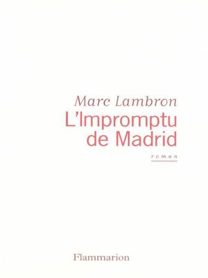 cover image of L'Impromptu de Madrid